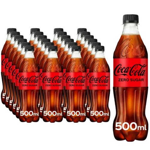 Coca cola zero - zero, bottle