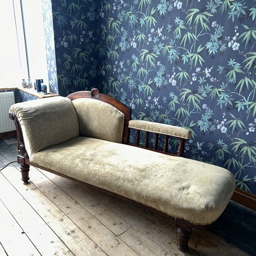 Antique victorian chaise - victorian,