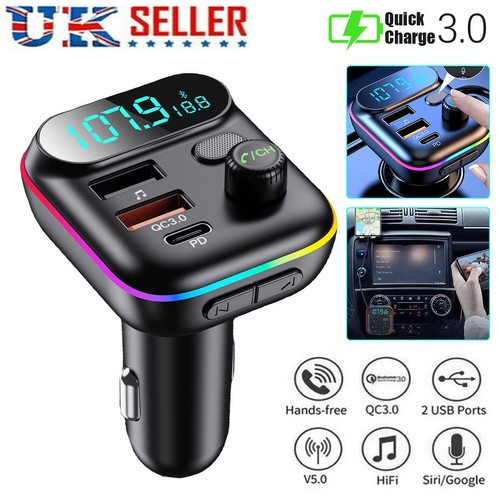 Wireless bluetooth car set - set, fm