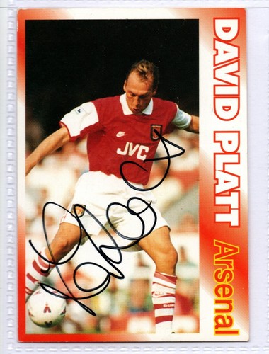 David platt signed arsenal - platt,