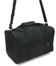 Ryanair EasyJet 40x25x20cm Hand Luggage Cabin Bag Travel Holdall Under Seat BK