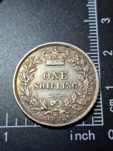 1878 victoria shilling - –, die