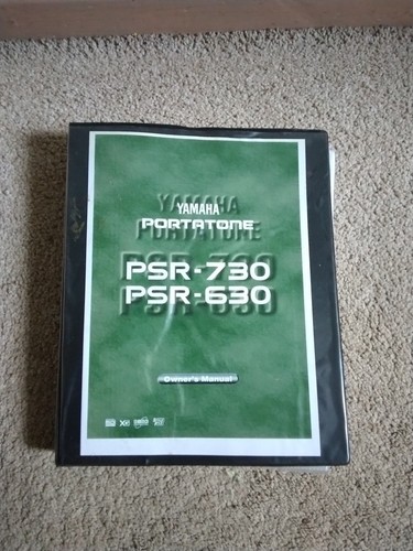 Yamaha psr 730 - psr-730, user