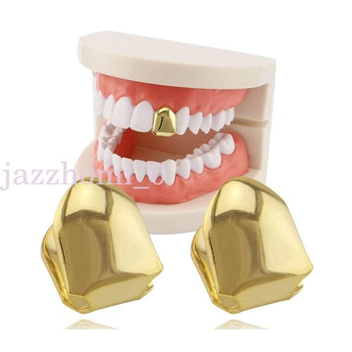 Single gold grill grillz - single,