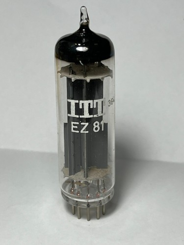 Itt ez81 rectifier valve tube - ez81,
