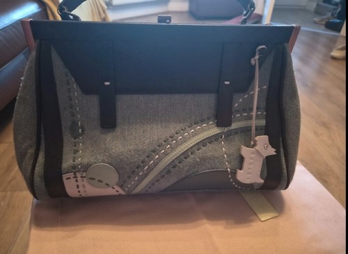 Radley blue tweed leather - radley,