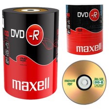 GENUINE MAXELL DVD-R 100 PACK