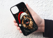 German Shepherd Puppy Santa