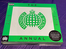 The Annual 2018 - 3 CD's Album Digipak - 60 Great Tracks  2017 Ministry of Sound