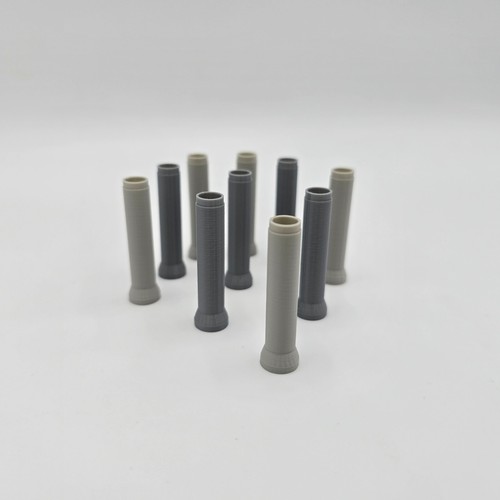 Scale precast pipes - 1/76, 5x