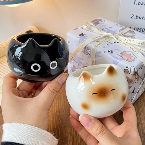 Funny coffee cat mug - funny, ceramic