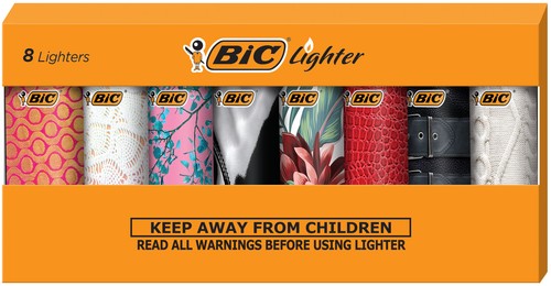 Bic mini lighter assorted - bic,