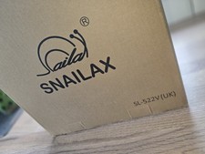 SNAILAX  SL-522S-UK 2-in-1 Shiatsu Foot and Back Massager. EXCELLENT CONDITION!