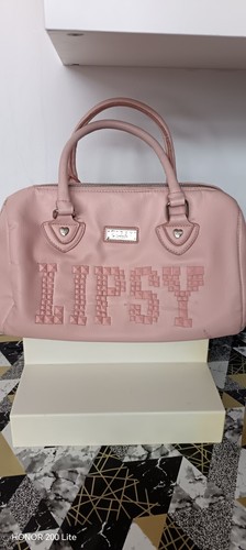 Lipsy london pink faux leather - london,