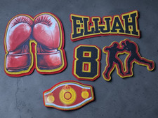 Boxing cake topper - boxing,