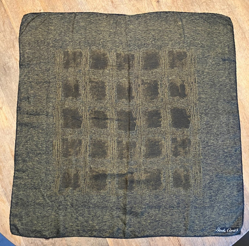 Vintage black and - , silk