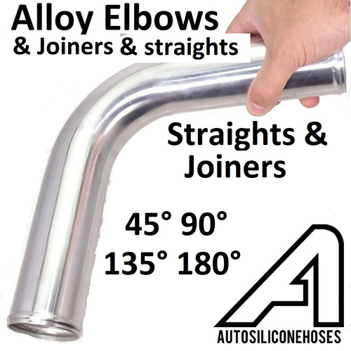 Polished alloy elbow - polished,