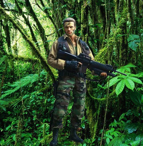 Predator backdrop for - 1/6,