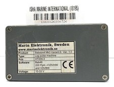 MARIN ELEKTRONIK HT-009-3 Log