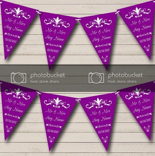 Regal plum purple personalised - regal,
