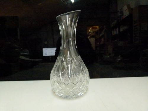 Vintage crystal cut glass wine - glass,