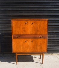 Vintage 1960s Mahogany Cocktail Bar By Robert Heritage for Archie Shine