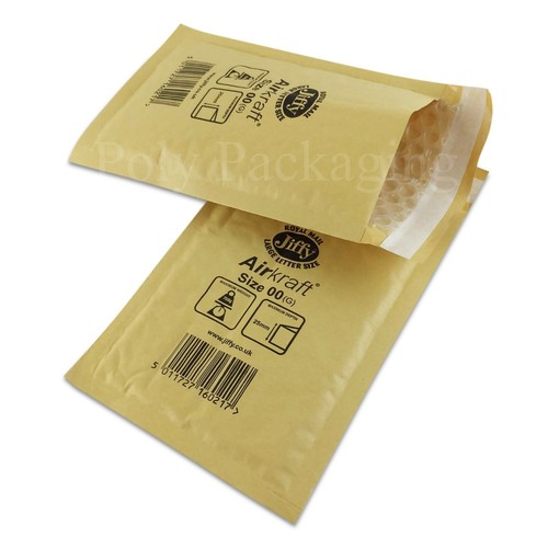Jiffy gold envelopes - gold,