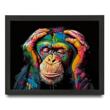 Rainbow Monkey Wall Art