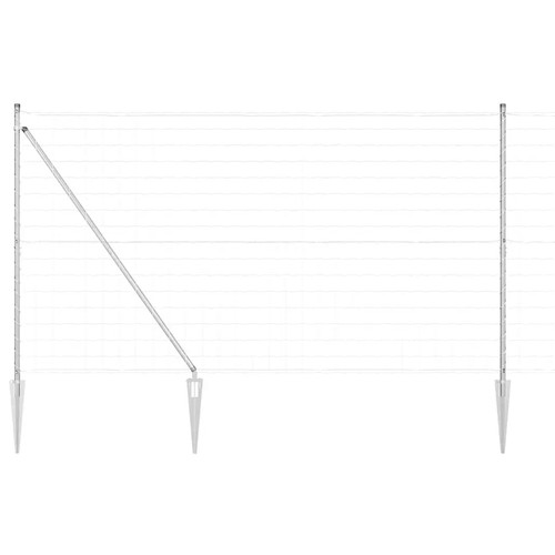 Euro fence with concrete - euro,
