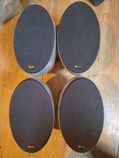 KEF HTS 3001 Speakers in Silver - Bookshelf Surround Satellite 