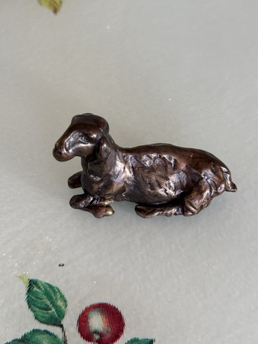Solid bronze nubian goat - solid,