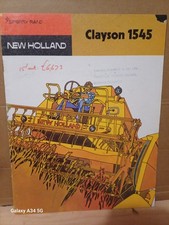 new  holland  1545  combine  sales  brochure