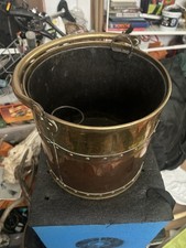 Antique Copper Coal/Log Fuel