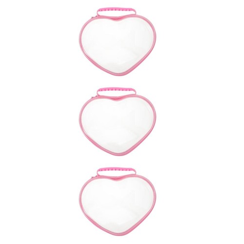 3pcs durable clear hard case - durable,