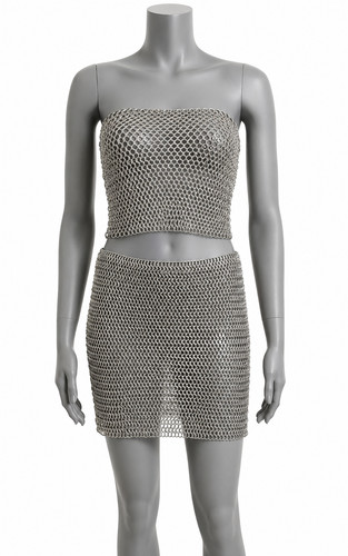 Handmade aluminium chainmail - aluminium,