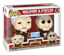 Funko Pop! TV: Muppets - Waldorf and Statler 2 Pack Vinyl Figure Pack BRAND NEW