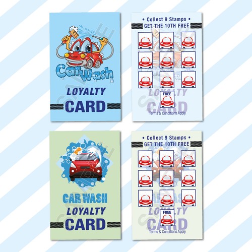 Car wash valeting loyalty - car,