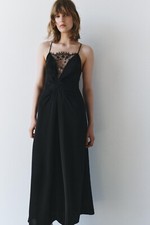 New ZARA Long Lace Dress