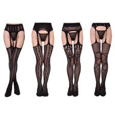4 Pack Lace Mesh Lingerie