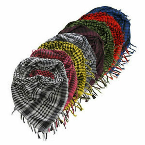 Red arab head scarf - red,