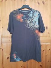 Marc Ecko 100% Cotton, Printed T-shirt , Green, Size L 44" Excellent Condition 