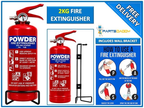 2kg dry powder - 2kg, fire