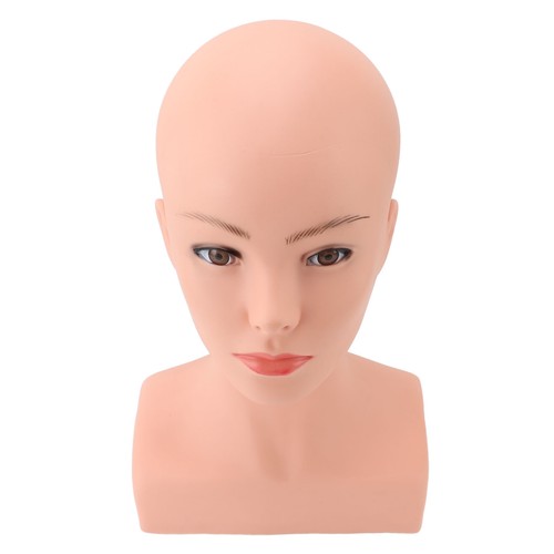 Female bald mannequin head - female,
