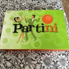 Parker Hasbro Partini Drinking Board Game:  6 Fun Games 2005 Vintage.