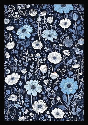 Wildflowers art beautiful - wildflowers,