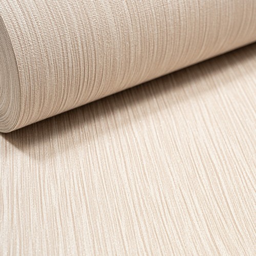 Plain cream textured wallpaper - cream,