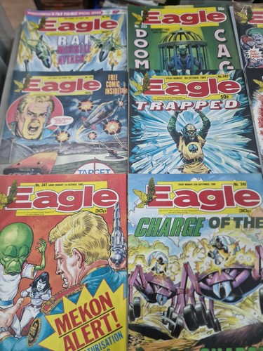 Eagle comic 1988 - uk, job