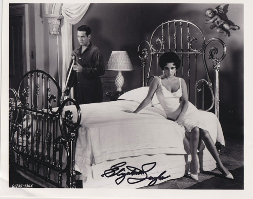 Elizabeth taylor signed - -,