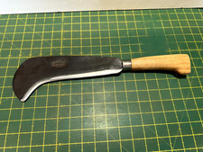 Good Quality Bowden & Co Sheffield 10 inch Restored Bill Hook For Hedging/Garden