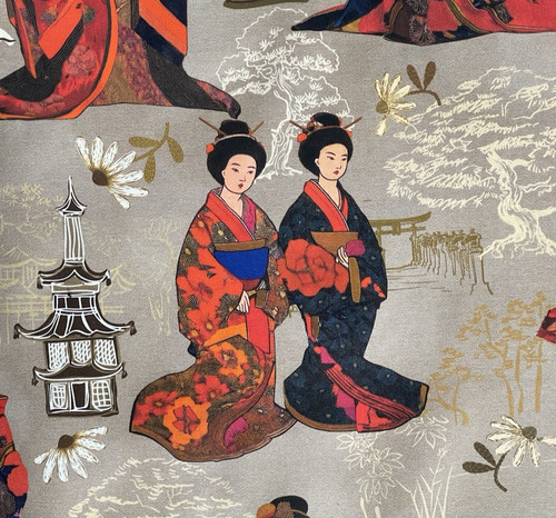 Japanese ladies printed cotton - printed,